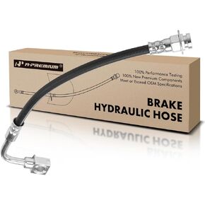 A-Premium Front Driver Brake Hydraulic Hose Compatible with Select Chevy and Pontiac Models - Camaro 1998-2002, Firebird 1998-2002