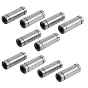 uxcell LM25LUU Linear Ball Bearings 25mm Bore 40mm OD 112mm Length Extra Long for CNC Machine 3D Printer 2pcs