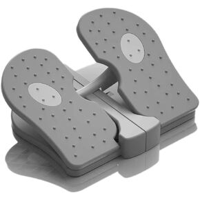 Mini Foldable Leg Exerciser Portable Foot Pedal Exercise Machine Under Desk Stepper Exercising Leg Muscles Physical Therapy Leg Exercise Relieves Varicose Veins at Home Office