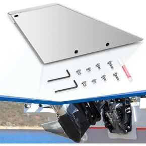 35-SS635 Skeg Guard for Evinrude/Johnson Outboards 90 100 115 120 140 HP, 1980-2001 and OMC Cobra 4 Cylinder in/Outboards, 1986 -1994, Marine Grade Stainless Steel Safe-Skeg Protector Kit