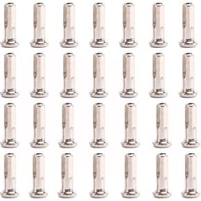 30pcs Alloy Spoke Nipples,Bike Spoke Nipples,Aluminum Alloy Bicycle Spoke Cap Bike Spoke Nipples,Bike Spoke Nipples End Tips Nipples End Caps
