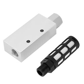 Venturi Vacuum Pump, Air Compressor Pneumatic Vacuum, Venturi Valve Pneumatic Vacuum CV-20HS Pneumatic Air Exhaust Vacuum Generator Ejector with Air Venturi Vacuum Generator