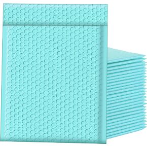 Famagic 6x10 Bubble Mailers 25pcs - Teal Bubble Mailers, Self Seal Adhesive Shipping Bags For Small Business, Waterproof Padded Envelopes for Packaging, Shipping, Mailing, Bulk #0