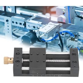 Linear Stage Actuator 75mm Aluminium Alloy Linear Rail Manual Slide Stage
