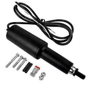 15054-001 Boat Trim Tab Actuator 101 Standard for Marine with 2.25" Stroke 12V 5/16 Top Hole 6" Wire Length Pushes 500 LBS