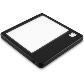 KODAK LED Light Box 8"x6" for Negatives, Slides & Films | Illuminated Board Panel & LED Light Pad for Viewing & Scanning Photos, Tattoo Drawing, Artist Sketching & Stenciling | Glare-Free, USB Powered