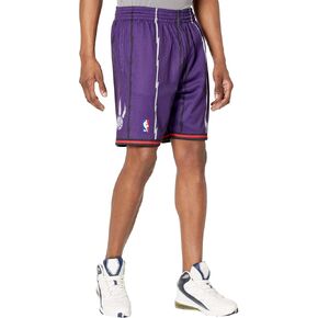 Mitchell & Ness NBA Swingman Road Shorts Raptors 98-99 Purple LG in Kuwait