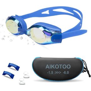 Nearsighted Swim Goggles, Shortsighted Swimming Goggles