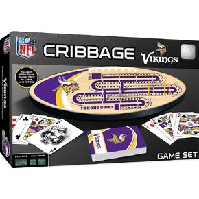 Masterpieces NFL Unisex Cribbage Game Set, for Ages 8 & Up