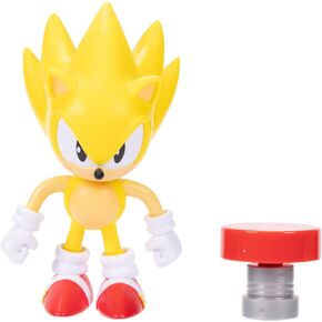 Sonic the Hedgehog 4-inch Super Sonic Action Figure with Red Spring Accessory. Ages 3+ (Officially licensed by Sega) in Saudi Arabia