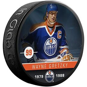 Wayne Gretzky Edmonton Oilers Officially Licensed Hockey Puck