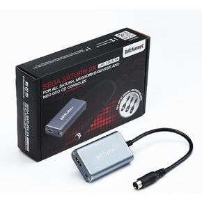 محول SEGA Genesis/Saturn/NEO GEO HDMI - يدعم مضاعف الخط 2X وإدخال RGB/مركب، محول ألعاب الفيديو التوصيل والتشغيل بدون تأخير، محول HDMI لوحدة تحكم SEGA Genesis/Saturn in Kuwait