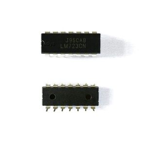 New 15Pcs for LM723 723CN LM723CN UA723PC MC1723CP DIP-14 2V to 37V Adjustable Voltage Regulator IC Chip LM723C