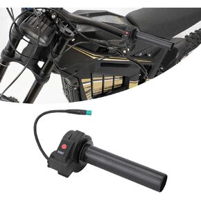 CHENGCHENG Dirt Bike Throttle Twist Grip Throttle Cable Aluminum CNC for Talaria Sting X3 MX3 MX4 Electric Dirt Bike Black