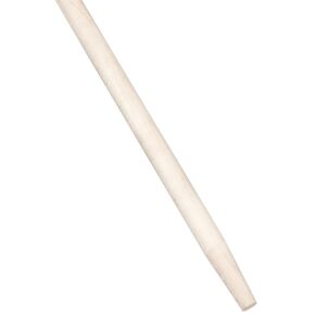 مقبض من الخشب الصلب مقاس 60 بوصة من Weiler 44435، طرف معدني ملولب، قطر 1-1/8 بوصة، صنع في الولايات المتحدة الأمريكية