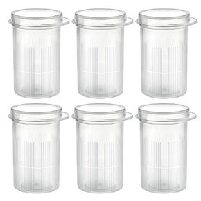 Maymom Water Tight Sample Vials, Bottle, Cup, for Small Parts, Beads; Air Tight; Prescription Bottle, Rx Vial (24 mL)