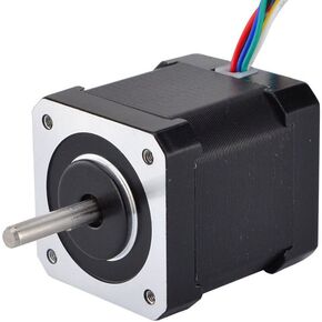 STEPPERONLINE Nema 17 Unipolar Stepper 1.8deg 12v 0.4A 32Ncm/45.3oz.in 42x42x48mm 6-wires DIY