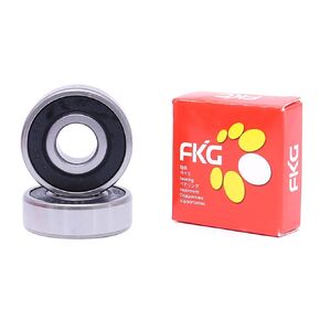 FKG 3202-2RS Angular Contact Ball Bearing 15x35x15.9mm, Set of 2