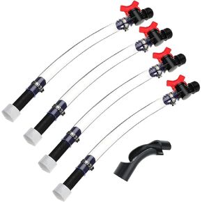 Fuel Filler Jug Hose with Ball Valve Shut Hose Kit Fuel Jugs Fuel Container Fuel Tank with Hose Bender for Jegs Jugs for LC2 Jugs for Scribner in Saudi Arabia
