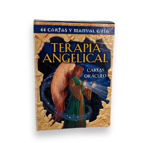 Cartas Oraculo Terapia Angelical en Español - Baraja de 44 cartas y guía - Angel Therapy - Guía espiritual