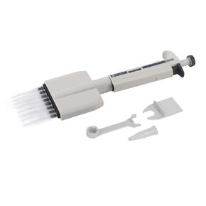 8-Channel Multichannel Pipett Pipette,Adjustable Pipette Digit Display Adjustable Pipettor Micro Pipette 50-300μl Mechanical Pipette Pipettor Pipet Laboratory Tool