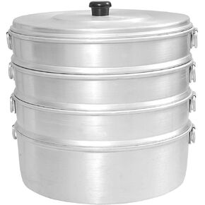 Aluminum Momos Steamer, 11"