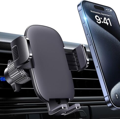 Qifutan Car Phone Holder Mount Phone Mount for Car Air Vent Universal Hands Free Automobile Cell Phone Holder Fit for iPhone Android Smartphone in Saudi Arabia