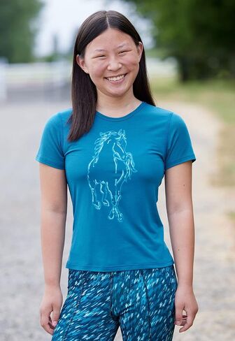 Kerrits Kids Dancing Horse Tee in Saudi Arabia