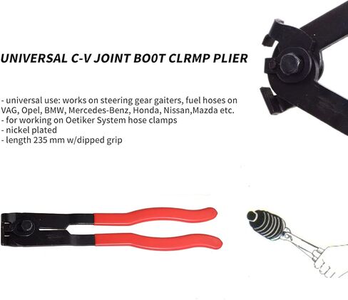 2pcs Auto Cv Joint Boot Clamps Pliers Car Banding Tools Kit Set SF0231 in Kuwait