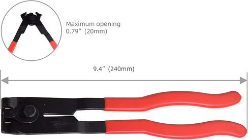 2pcs Auto Cv Joint Boot Clamps Pliers Car Banding Tools Kit Set SF0231 in Kuwait