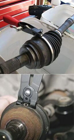 2pcs Auto Cv Joint Boot Clamps Pliers Car Banding Tools Kit Set SF0231 in Kuwait