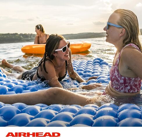 Airhead Air Island, Inflatable Large Lake Float, Multiple Colors Available in Saudi Arabia