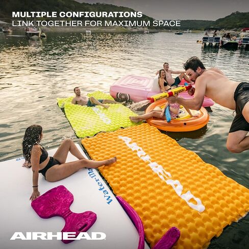 Airhead Air Island, Inflatable Large Lake Float, Multiple Colors Available in Saudi Arabia