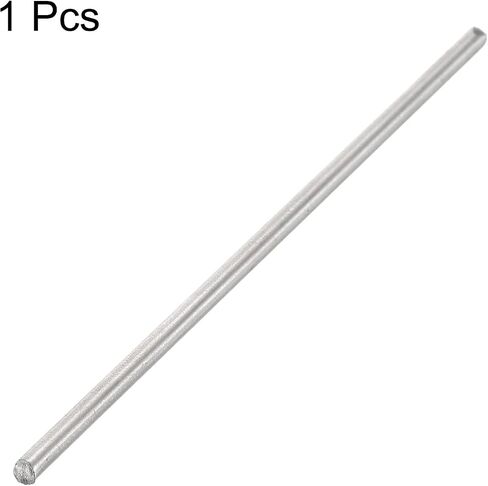 MECCANIXITY Titanium Round Rod, Unpolished Half-Hard TC4 Titanium Alloy, Round Bar Rod, for Hand Tools, Aircraft Axle, DIY Craft, 3 x 100mm in Saudi Arabia