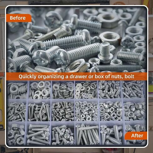 Thread Gauge SAE and Metric Thread Checker Nut and Bolt Thread Checker Standard and Metric Bolt and Nut Identifier Gauge 28 Bolt Size and Thread Gauge Aluminum Alloy Bolt Identifier Board Screw Gauge in Saudi Arabia