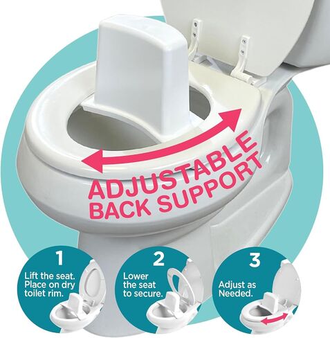 Adjustable Back Support Potty Trainer in Saudi Arabia