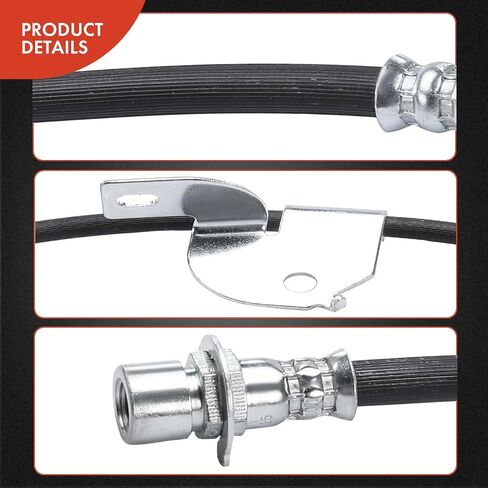A-Premium Rear Passenger Outer Brake Hydraulic Hose Compatible with Select Ford Models - For F-150 2012 2013 2014 3.5L 3.7L 5.0L 6.2L - Replace# DL3Z2267B in Saudi Arabia