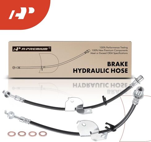 A-Premium Rear Passenger Outer Brake Hydraulic Hose Compatible with Select Ford Models - For F-150 2012 2013 2014 3.5L 3.7L 5.0L 6.2L - Replace# DL3Z2267B in Saudi Arabia