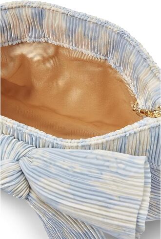 Loeffler Randall Rayne Pleated Bow Clutch in Saudi Arabia