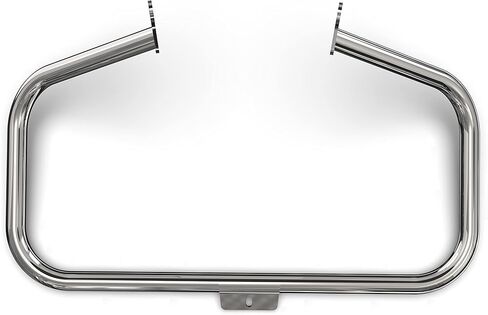 ECOTRIC Chrome Engine Guard Highway Crash Bar Compatible with 2000-2017 Harley Heritage Softail Fat Boy Springer FLST Replacement for HD49004-00 in Saudi Arabia