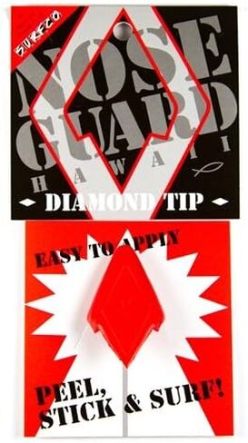 Surf Co Nose Guard Diamond Tip (Choose Color) (Red) in Kuwait