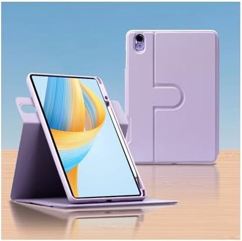 Slim Folder Case with Triple 360 Degree Rotating Stand for Huawei MatePad 11.5 (2023) BTK-W00 BTK-W09 S-Pen Stand Shock Proof Auto Wake/Sleep (Light Pink) in Kuwait