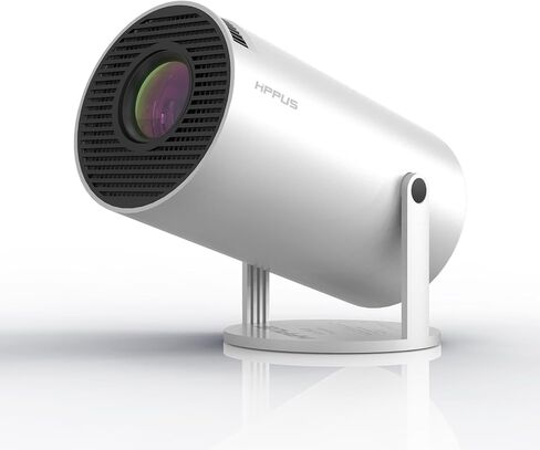 [180°Freestyle & Auto Keystone]Projector with 5G WiFi and Bluetooth HIPPUS,,Mini Portable Projector for iphone,1080P Supported ,Zoom, Movie Projector Compatible with TV Stick, iOS, Android, PS5 in Saudi Arabia