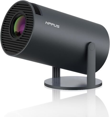 [180°Freestyle & Auto Keystone]Projector with 5G WiFi and Bluetooth HIPPUS,,Mini Portable Projector for iphone,1080P Supported ,Zoom, Movie Projector Compatible with TV Stick, iOS, Android, PS5 in Saudi Arabia