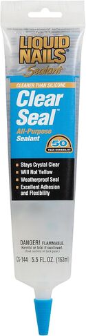 Liquid Nails Clear Seal All-Purpose Sealant, 5.5 oz, 1 Count (Pack of 1) in Saudi Arabia