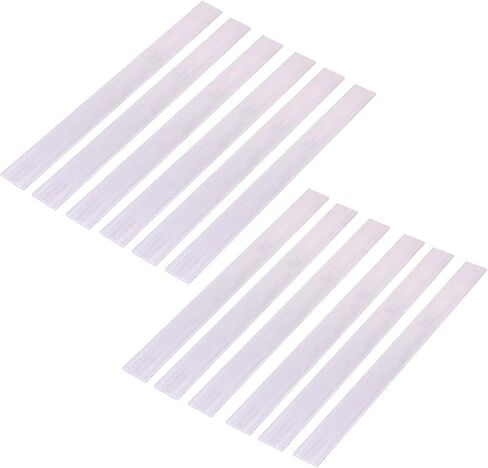 12 قطعة 1/4 بوصة (6 مم) × 1 بوصة (25 مم) شريط مسطح من الألومنيوم بطول 12 بوصة. 236 بوصة 6061 لوحة للأغراض العامة، T6511 مخزون مطحنة جديد صلب in Kuwait