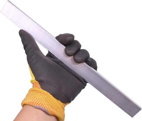 12 قطعة 1/4 بوصة (6 مم) × 1 بوصة (25 مم) شريط مسطح من الألومنيوم بطول 12 بوصة. 236 بوصة 6061 لوحة للأغراض العامة، T6511 مخزون مطحنة جديد صلب in Kuwait