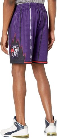 Mitchell & Ness NBA Swingman Road Shorts Raptors 98-99 Purple LG in Saudi Arabia