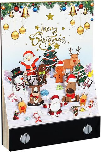 3D Memo Pad Art Sticky Notes, Fantasy Castle Notepad 3D Paper Card Craft Multicolor Self Sticky Note Pads Character Silhouette Desk Decoration DIY Creative Gift in Kuwait