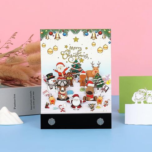 3D Memo Pad Art Sticky Notes, Fantasy Castle Notepad 3D Paper Card Craft Multicolor Self Sticky Note Pads Character Silhouette Desk Decoration DIY Creative Gift in Kuwait